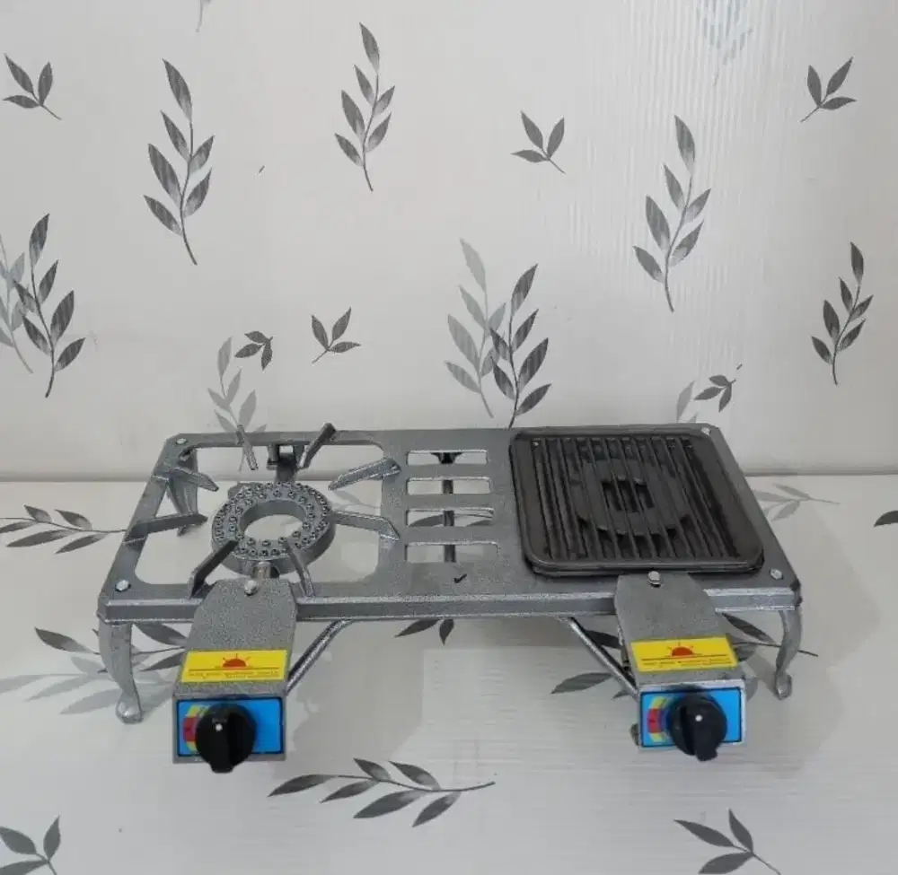 Kompor Cor 2 Tungku Sunrise SR 201 Auto 2Tap