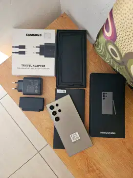 Samsung Galaxy S24 Ultra 12/512 Bonus Charger 45w Garansi Resmi Mulus