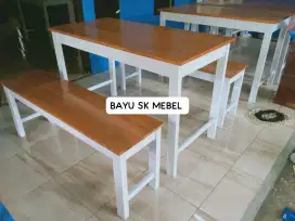 Set meja kursi cafe kedai warmindo warung Padang