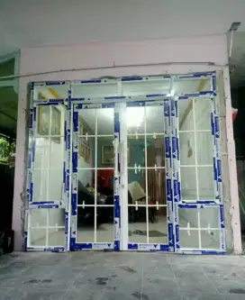 Pagar,pintu aluminium,kanopi dan renovasi