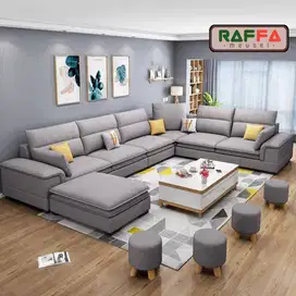 Sofa beranak ruang tamu - Sofa tamu mewah - Sofa ruang keluarga