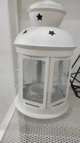 Lentera putih IKEA