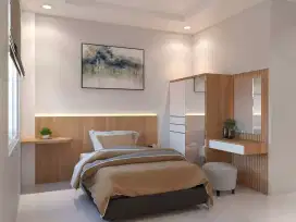Set kamar tidur hpl