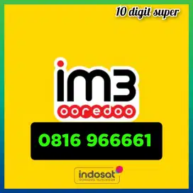 Nomor Cantik IM3 INDOSAT Super 10 digit
