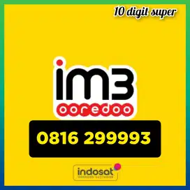 Nomor Cantik IM3 INDOSAT Super 10 digit