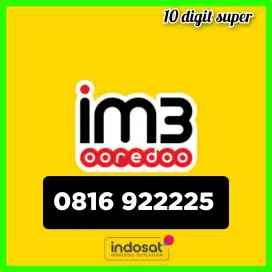 Nomor cantik IM3 INDOSAT Super 10 digit