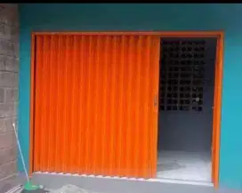 Folding gate rolling door