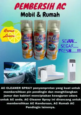 Ac Cleaner Mobil / Rumah