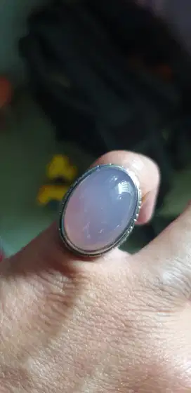 Cincin Batu Lavender Baturaja