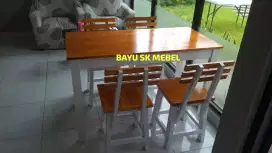 Set meja kursi cafe kedai warung makan dll