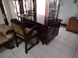 Meja Kerja Jati Antik/Vintage Murah