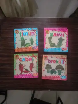 Buku anak mengenal sayur