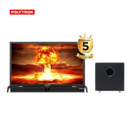 CUCI GUDANG! BISA KREDIT! BURUAN LED POLYTRON 32/40/43 INCHI SOUNDBAR