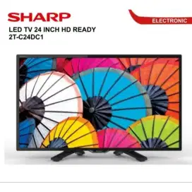 PROMO SUPER MURAH! BISA KREDIT ! LED SHARP 24 DC DIGITAL