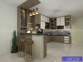 Kitchen Set Mini Bar Custom Murah