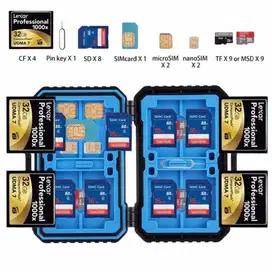 Tempat Penyimpanan Memori Memory Card Case Box 28 Slots