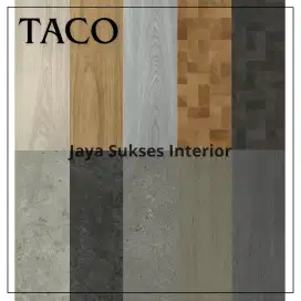 Vinyl lantai 3mm TACO TV 3014 - TV 3030 lantai kayu plank / box