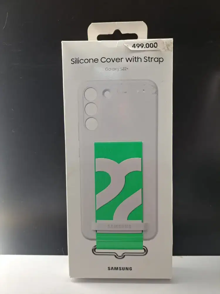 Silicone case with strap galaxy s22 plus