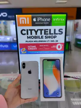 Iphone X 64GB Silver Second Imei Permanent