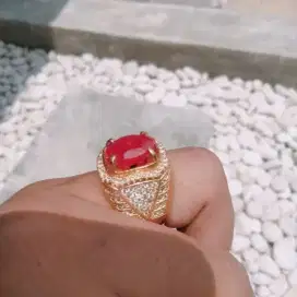 Batu Ruby Pigeon Blood Natural