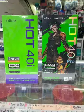 Infinix hot 40i & 40 pro 8/256 nfc baru garansi resmi bisa TT kredit