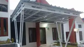 Bikin kanopi,bhn baja ringn