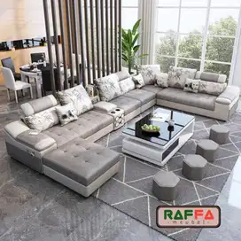 Sofa set ruang tamu - Sofa beranak ruang tamu - Sofa ruang keluarga