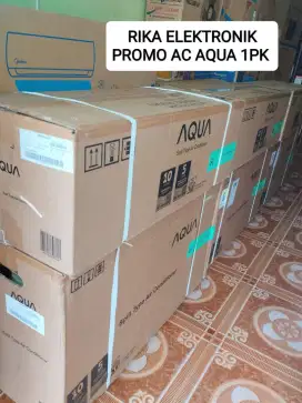 Hot promo AC AQUA 1/2 pk Baru Bergaransi 5thn