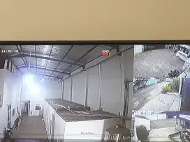 Cctv analog 4 camera hikvision