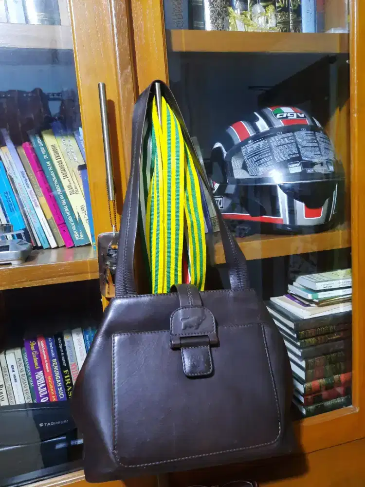 Braun Buffel tas wanita original kulit mulus