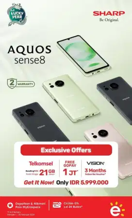 Sharp aquos sense 8 cashback 2 jt