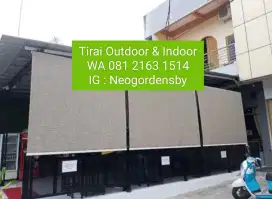 Tirai Gulung Outdoor dan tirai indoor termurah