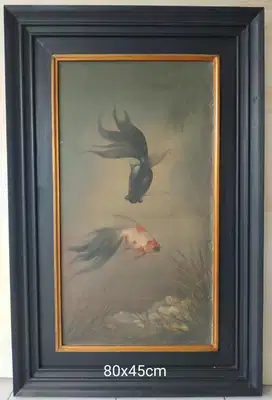Lukisan ikan koki
