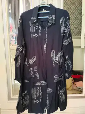 Dress Kemeja Jumbo ada 3 motif pilihan