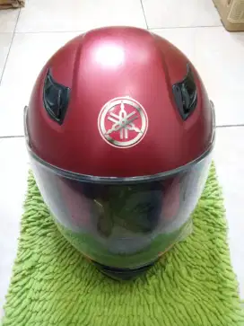 Helm Yamaha Vixion Merah Ori Fulface Tropong