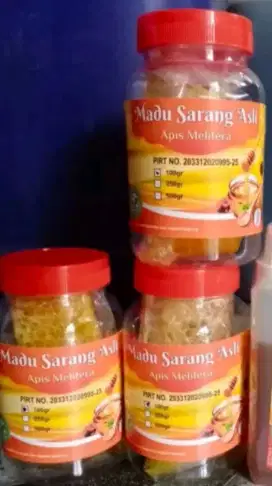 Madu Sarang dari peternak lebah asli 100gr