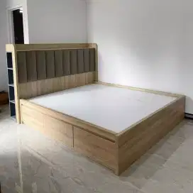 Tempat tidur custom hpl