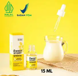 Sweet Story Stevia Pemanis Cair Alami Tanpa Kalori 15ml