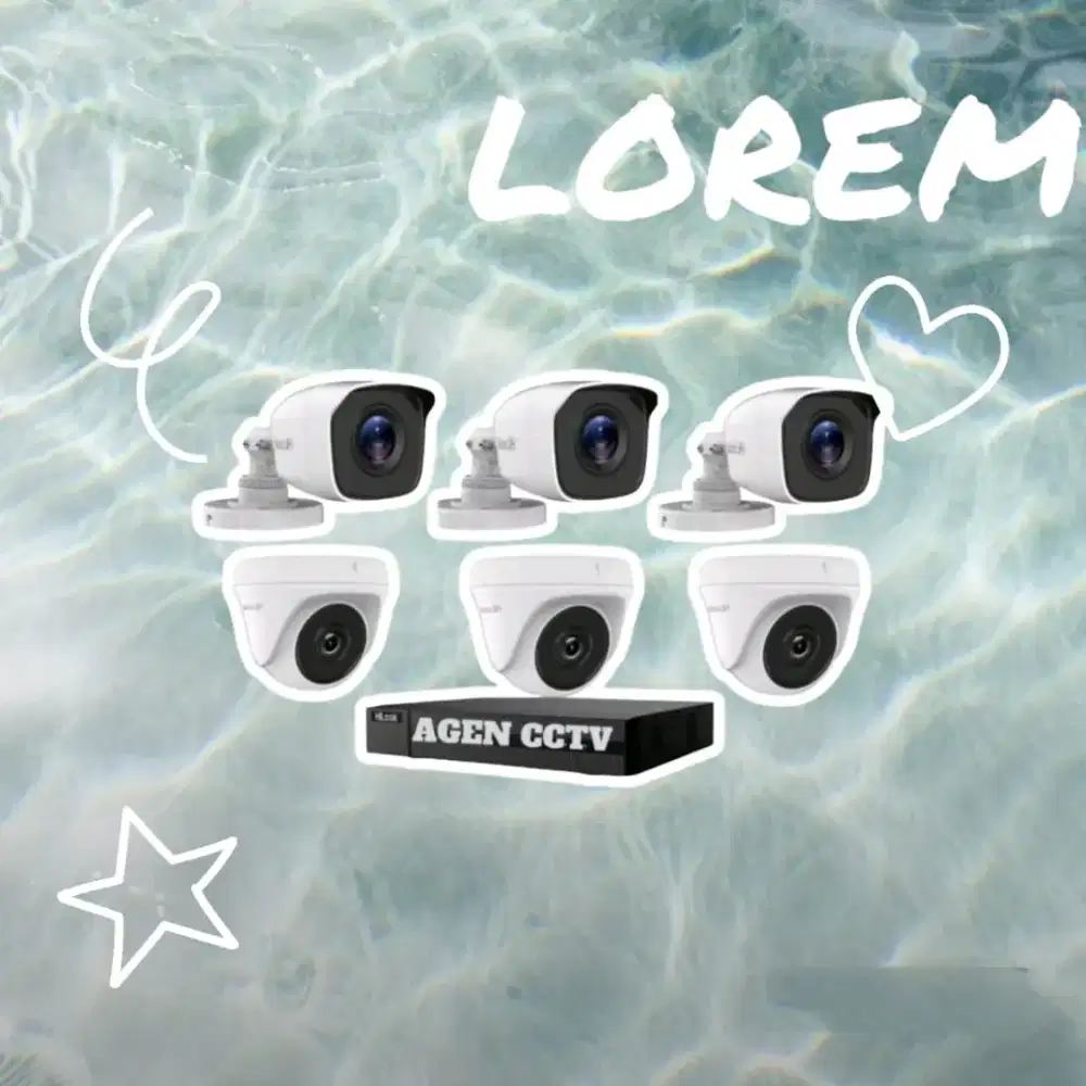 Pasang cctv hilook garnsi setahun