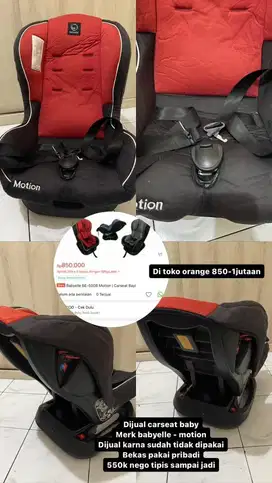 Carseat baby nego sampai jadi