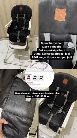 Dijual babychair nego sampai jadi