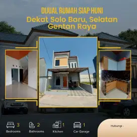 JUAL RUMAH CLUSTER DI DEKAT AL AZHAR SOLO BARU