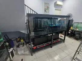 Pembuatan aquarium dgn desain baru