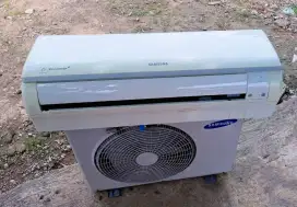 Jual ac 3/4 pk + psang + gransi 2 bln