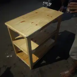 Meja 3 susun serbaguna