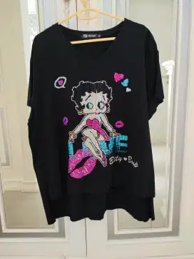 Kaos jumbo betty boop