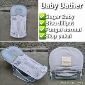 Baby Bather Tempat Mandi Bayi Praktis Mudah Dilipat Bahan Cepat Kering