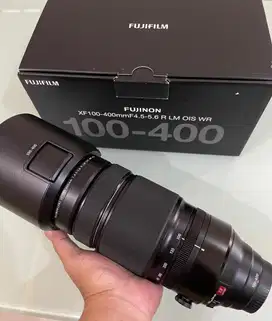 Fujinon 100-400mm R LM OIS Mulus Like New Fullset Box