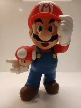 Super Mario Bross Desktop Sofbi series 30cm Bandai Nintendo ORIGINAL