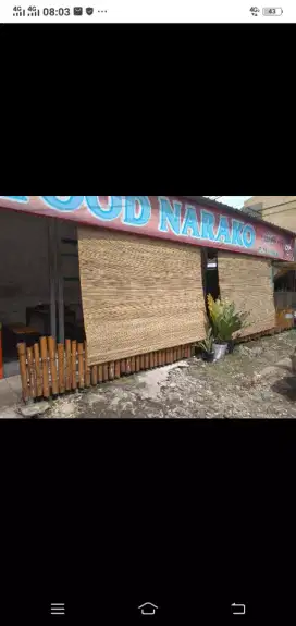 Jual Tirai Bambu